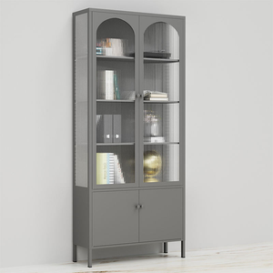 Armoire <span class=keywords><strong>de</strong></span> présentation en acier 2 portes en verre armoire à gagner casier <span class=keywords><strong>de</strong></span> <span class=keywords><strong>balcon</strong></span> armoire <span class=keywords><strong>de</strong></span> <span class=keywords><strong>rangement</strong></span> <span class=keywords><strong>de</strong></span> livres en métal bibliothèques <span class=keywords><strong>de</strong></span> salon avec pieds - Product Image 1