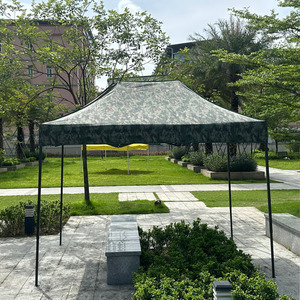 Camouflage Sunshade <b>Tent</b> 200x200 Rectangular Foldable Windproof Outdoor <b>Canopy</b> For Street Vending - Product Image 1