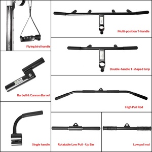 Barra de dominadas alta de acero ajustable de alta resistencia, cuerda de resistencia para músculos de espalda, máquina de remo de baja resistencia, máquina de dominadas en T tipo <span class=keywords><strong>Flybird</strong></span> - Product Image 2