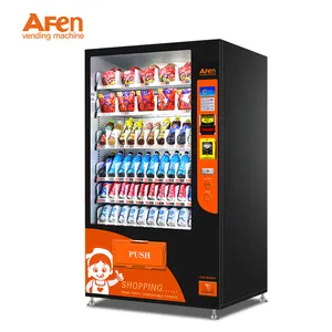 Distributore automatico combinato popolare di bevande e alimenti