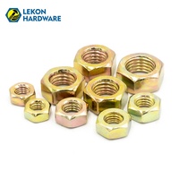 Mur Baut Heksagonal Baja Karbon LEKON DIN934 Grade 4/6/8/10/12 Custom A2-70 A4-80 Baja Tahan Karat M3/M4/M5/M6/M8/M12