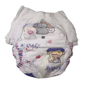 Pañales impresos para bebés, pantalones de tela no tejida de 3 capas con superficie seca y protección contra fugas para bebés - Product Image 1