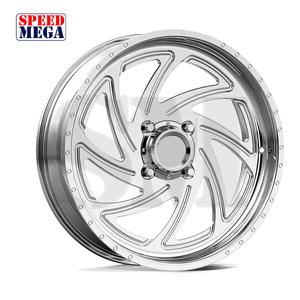 ล้อแม็กปลอมขัดเงาออกแบบได้เองขนาด20x7 22x7นิ้ว8X6.5 8x170 8x180ฝาแบบลอยสำหรับ utv/polaris - Product Image 3