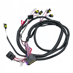 Kit de câblage moteur automobile personnalisé avec connecteurs étanches, faisceau de câbles pour connexion de capteur et d'actionneur ECU - Product Image 1