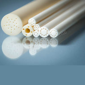 Isolamento a alta temperatura multi furo 99 pureza alumina tubo cerâmico poroso tubo cerâmico - Product Image 2