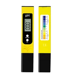قلم PH رقمي بشاشة كبيرة 0-14 درجة مئوية, ذو جودة مياه عالية ، ذو شاشة رقمية كبيرة ، و مزود بقلم قياس درجة مئوية.