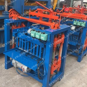 Máquina de Bloques de Enclavamiento de Vibración Fuerte, Máquina de Ladrillos de Cemento para Uso Doméstico, Máquina de Ladrillos Huecos Semiautomática para Ladrilleros - Product Image 3