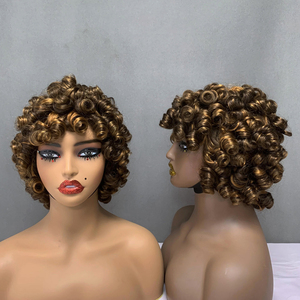Pelucas de Cabello Humano de Alta Calidad, Pelucas de Cabello Virgen con Cutícula Alineada, Pelucas de Cabello Humano Bob en Color Piano SDD - Product Image 2