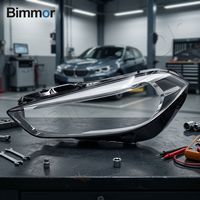 Feux de voiture Bimmor pour BMW F40 19-23, couvercle en verre pour phares, coque en plastique pour phare avant, revêtement UV d'usine