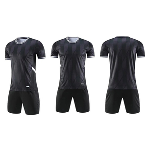 Maillot de football de sport respirant en polyester à impression personnalisée pour hommes, ensembles d'uniformes de football, ensemble de maillot de combinaison de football - Product Image 6