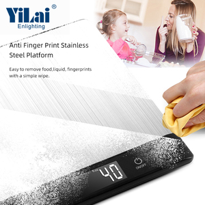 नई स्मार्ट ब्लू टूथ पोषण पैमाने 649 प्रकार के खाद्य Datas के साथ डिजिटल 5kg बहुक्रिया खाद्य वजन रसोई पैमाने पर - Product Image 5