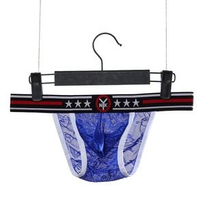 Amazzonia di vendita calda Custom da <span class=keywords><strong>uomo</strong></span> a vita bassa stampa di <span class=keywords><strong>pizzo</strong></span> Sexy attillato da <span class=keywords><strong>uomo</strong></span> <span class=keywords><strong>perizoma</strong></span> intimo - Product Image 2