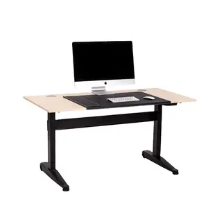 High Quality Gas Lifting Sit To Sand Height Adjustable Pc Desk Pneumatic Sit Stand Desk