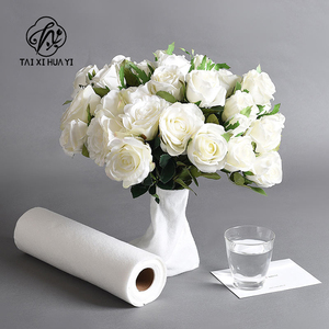 Arrivo idratante fiore di cotone carta da imballaggio ritenzione di acqua e serigrafia compatibile per accessori fiorista - Product Image 3