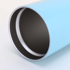 Vaso <span class=keywords><strong>De</strong></span> Acero Inoxidable Doble Pared Aislado al Vacío Vaso Delgado Taza <span class=keywords><strong>De</strong></span> Café Con Pajita Tapa <span class=keywords><strong>De</strong></span> Bambú Y Base 20oz - Product Image 3