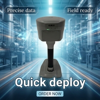 Hi-target V6 Laser RTK 1408 canaux, indice de protection IP64, multi-GNSS (Galileo/GLONASS/QZSS), appareil portable SLAM pour la topographie terrestre -20~+55