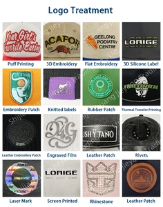 OEM phong cách cổ điển tùy chỉnh thêu da các bản vá lỗi Logo denim tinh khiết bông mũ bóng chày mũ thể thao - Product Image 4