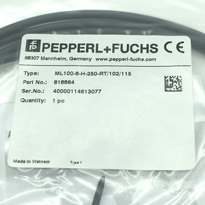 热卖P + <span class=keywords><strong>F</strong></span> Pepperl + Fuchs ML100-8-H-100-RT/102/115 NPN三角光电传感器红光100毫米可调感应 - Product Image 4