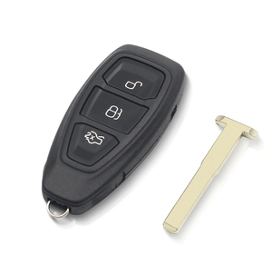 Coque de clé de voiture intelligente 2B à 3 boutons pour <span class=keywords><strong>Ford</strong></span> Focus <span class=keywords><strong>C</strong></span>-<span class=keywords><strong>Max</strong></span> Mondeo Kuga Fiesta B-<span class=keywords><strong>Max</strong></span> Winning <span class=keywords><strong>Titanium</strong></span> Car Key Case - Product Image 2