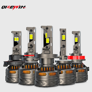 QideWin H4 <b>LED</b> <b>Headlights</b> 30000Lm 70W High Low Beam Integrated Car Light For Vehicle Modification - Product Image 1