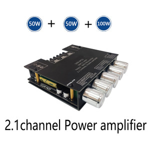 Chất lượng cao ZK-MT21 2.1 kênh Stereo Bass Amp mô-đun 50wx2 + 100 wát cho bluetooths 5.0 kỹ thuật số khuếch đại công suất giai đoạn hiệu suất - Product Image 6