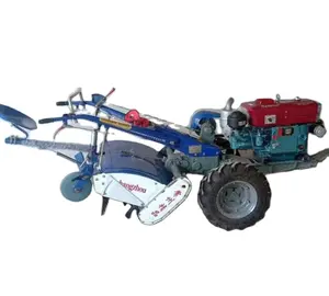 Hot selling China mini diesel good quality 8HP 10HP hand held walking tractor