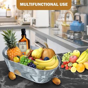 ถังน้ำแข็งสแตนเลสขนาด 4 แกลลอน 4 ชิ้น ทนสนิม สำหรับงานปาร์ตี้และอุปกรณ์บาร์ค็อกเทล - Product Image 5