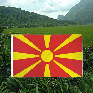 Banderas de Macedonia Rectangulares Resistentes al por Mayor, Impresas Digitalmente, para Festivales y Celebraciones, Banderas Nacionales de Todo el Mundo - Product Image 6