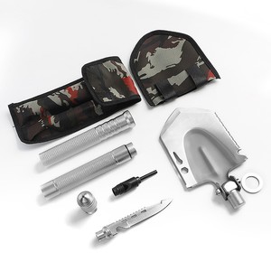 Logo personnalisé <span class=keywords><strong>Pelle</strong></span> de survie à usage intensif Bêche tactique <span class=keywords><strong>incassable</strong></span> Camping Pelles de camping pliantes polyvalentes pour l'agriculture et l'extérieur - Product Image 3