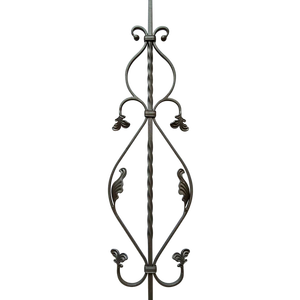 Guss geländer Schmiede baluster Großhandel Schmiedeeisen Baluster Ersetzen Baluster mit Schmiedeeisen - Product Image 1