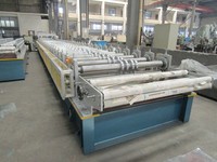 Le profil en acier automatique de panneau de tôle de toit laminent à froid formant la tuile de machine faisant des machines de fabricant de la Chine
