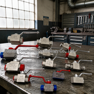 Meistverkauftes Hydraulisches Hochdruck-Kugelventil 3-Wege Mehrfach-Druckklasse PN16-PN100 KHB/<span class=keywords><strong>BKH</strong></span>/KHP - Product Image 3
