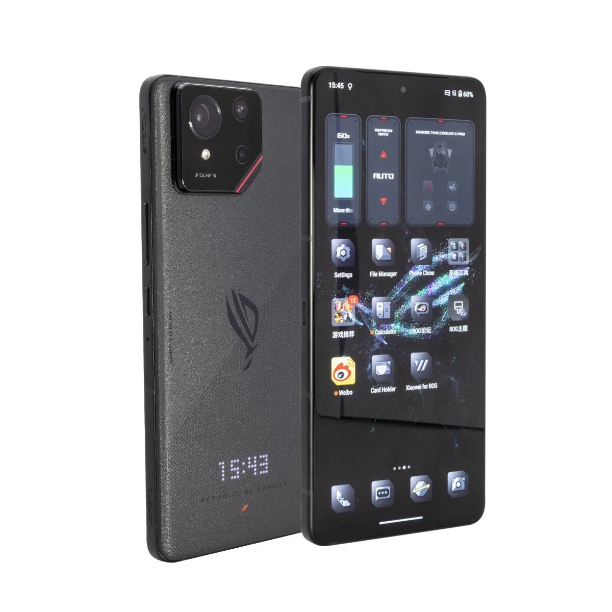 ROG Phone 9 12/512GB グローバルROM ROG PHONE 8 12G 256G グレー色 グローバルROM版 日本語対応＋