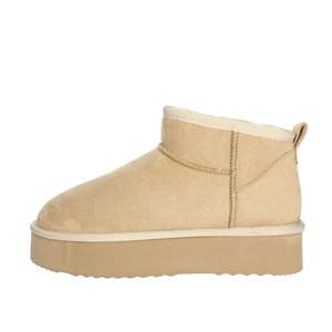 Botines de Mujer Laura Biagiotti, Color Beige, Tacón de Cuña, Modelo 8885 - Product Image 1