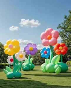 โมเดลเป่าลมสำหรับโฆษณาบอลลูนรูปดอกไม้เรืองแสง - Product Image 6