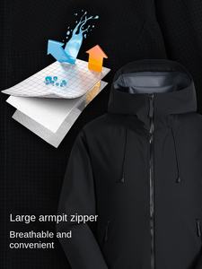 เสื้อแจ็กเก็ตแบบแข็งสำหรับผู้หญิง, ใหม่เสื้อโค้ทแจ็คเก็ตกลางแจ้งชั้นเดียวน้ำหนักเบากันลม - Product Image 6