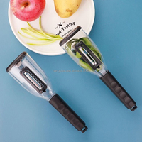 Multifunctionele Fruitwortelaardappelschiller Voor Keukenaccessoires Dunschiller Roestvrijstalen Multifunctionele Opbergschiller