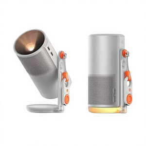 Play6แอนดรอยด์11โปรเจคเตอร์ LED ความสว่างสูง1080P กลางแจ้งแบตเตอรี่ในตัวแบบพกพาสำหรับห้องนอน - Product Image 4