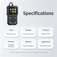 Escáner OBD2 USB V539 Actualizado 2026, Lector Profesional de Códigos de Luz de Advertencia del Motor para Todos los Vehículos con Protocolo OBD II de 1996 en Adelante