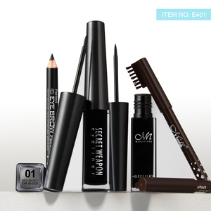 Menow E401 OEM/ODM Marque Privée Eyeliner Certifié Halal, Imperméable 24h, Résistant à l'Huile, Végan, Longue Tenue, Façonnant et Nourrissant - Product Image 3