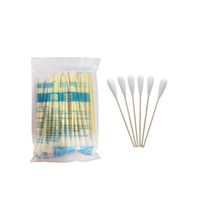 Hisopos de algodón médicos desechables, de un solo cabezal, para uso hospitalario, clínico, estético, cosmético y doméstico. - Product Image 3