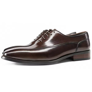 Chaussures habillées et Richelieu pour hommes de créateur, en cuir fait main de haute qualité, pour affaires et soirées - Product Image 1