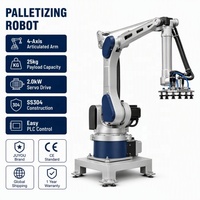 Robot palettiseur automatique pour sacs tissés, machine robotique spéciale pour palettisation de sacs de riz et de ciment de 100 kg
