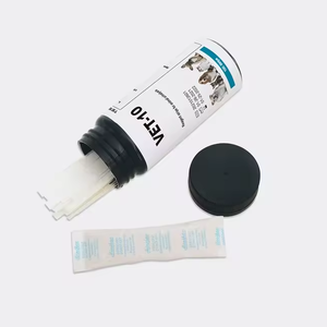 Bandelettes de test d'urine à 10 paramètres de qualité vétérinaire 100ct-Détecte le diabète, la cétone sanguine <span class=keywords><strong>et</strong></span> l'UTI pour chiens/chats, opération facile - Product Image 3