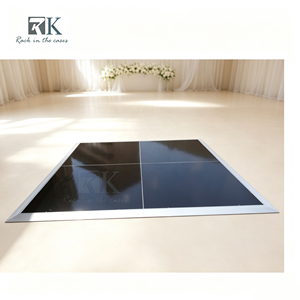 Plancher de danse en contreplaqué noir brillant de haute qualité à vendre - Product Image 1