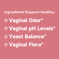 ODM 60 Capsules de Probiotiques Féminins avec XOS 5 Milliards d'UFC Lactobacillus pour le Soutien Quotidien de la Flore Vaginale, du pH, des Odeurs et des Mycoses