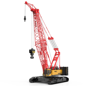 Grue sur chenilles de marque chinoise de premier plan, modèle 85T, très demandée, avec prix d'usine, grue sur chenilles 85 tonnes SCC850A - Product Image 1