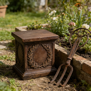 Dropshipping Giardino di Rose in Resina Dipinta a Mano con Motivo Irregolare, Tema Natalizio per Esterni, Paesaggistica alla Moda - Product Image 4