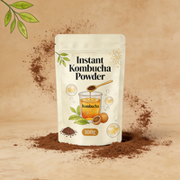 Poudre de Kombucha OEM, Poudre de Thé Kombucha Biologique, Poudre de Kombucha Instantanée pour Boissons