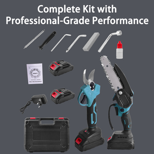 <span class=keywords><strong>Outils</strong></span> <span class=keywords><strong>de</strong></span> <span class=keywords><strong>jardinage</strong></span> pour branches épaisses Fabricant <span class=keywords><strong>de</strong></span> kit d'élagage <span class=keywords><strong>de</strong></span> jardin OEM Ensemble d'élagage <span class=keywords><strong>sans</strong></span> <span class=keywords><strong>fil</strong></span> au lithium - Product Image 4